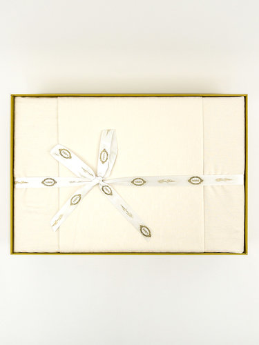 Постельное белье Hobby Home Collection DAMASK хлопковый сатин krem евро, фото, фотография