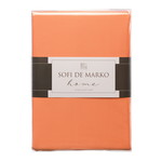 Пододеяльник Sofi De Marko МАРМИС хлопковый сатин оранжевый 160х220, фото, фотография