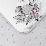 Постельное белье без пододеяльника с одеялом Siberia МАССИМО хлопковый экокотон V39 1,5 спальный, фото, фотография