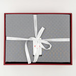 Постельное белье Cotton Box PLAID хлопковый ранфорс gri евро, фото, фотография