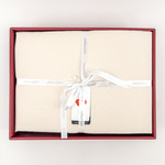 Постельное белье Cotton Box PLAID хлопковый ранфорс krem евро, фото, фотография