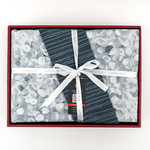 Постельное белье Cotton Box MINIMAL MOLLY хлопковый ранфорс antrasit евро, фото, фотография
