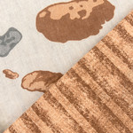 Постельное белье Cotton Box MINIMAL ONIKS хлопковый ранфорс karamel евро, фото, фотография