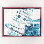 Постельное белье Cotton Box MARITIME STAR хлопковый ранфорс lacivert евро, фото, фотография