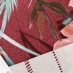 Постельное белье Cotton Box FEMINEN VINA хлопковый ранфорс bordo евро, фото, фотография