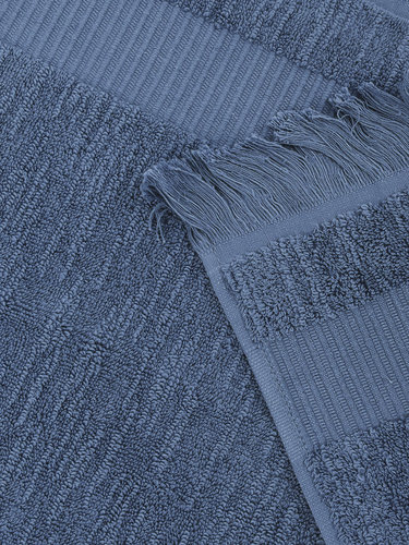 Полотенце для ванной Hobby Home Collection ZEUS хлопковая махра blue 75х150, фото, фотография