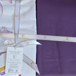 Постельное белье First Choice BOTANICAL хлопковый сатин делюкс purple евро, фото, фотография