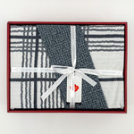 Постельное белье Cotton Box MODERN WILL хлопковый ранфорс antrasit евро, фото, фотография