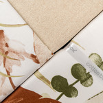 Постельное белье Cotton Box PRINTED LUSTER хлопковый сатин bej евро, фото, фотография