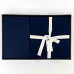 Постельное белье Cotton Box ELEGANT хлопковый сатин lacivert евро, фото, фотография
