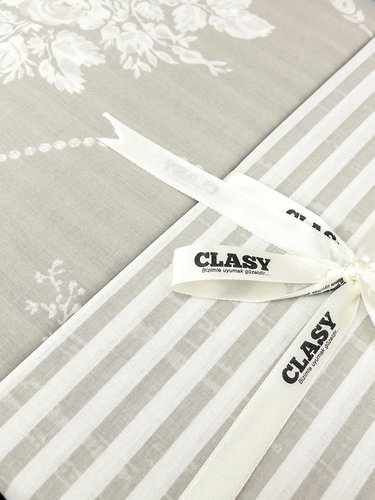 Постельное белье Clasy ALONE хлопковый ранфорс V1 евро, фото, фотография