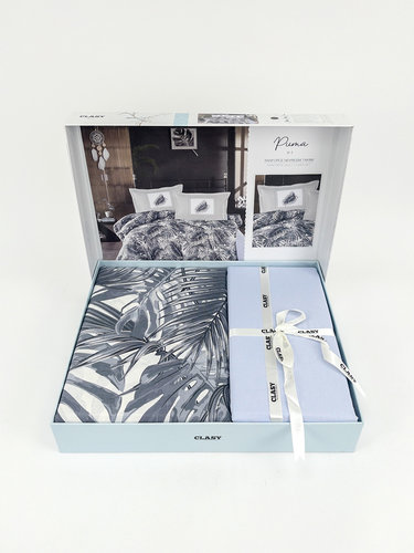 Постельное белье Clasy PUMA хлопковый ранфорс V1 евро, фото, фотография