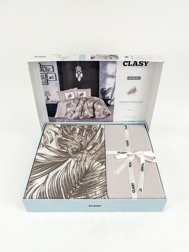 Постельное белье Clasy PUMA хлопковый ранфорс V2 евро, фото, фотография