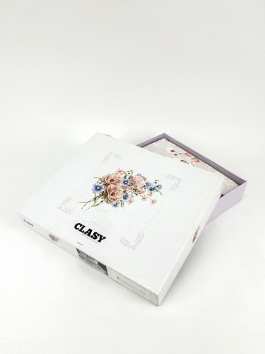 Постельное белье Clasy SALIDA хлопковый ранфорс V2 евро, фото, фотография