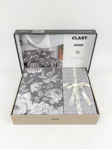 Постельное белье Clasy MONICA хлопковый сатин евро V2, фото, фотография