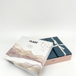 Постельное белье Clasy CIZGILI хлопковый страйп-сатин indigo gri евро, фото, фотография