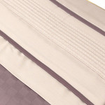 Постельное белье First Choice CHACKERS хлопковый сатин делюкс lilac & beige евро, фото, фотография