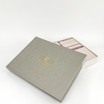 Постельное белье First Choice CHACKERS хлопковый сатин делюкс lilac & beige евро, фото, фотография