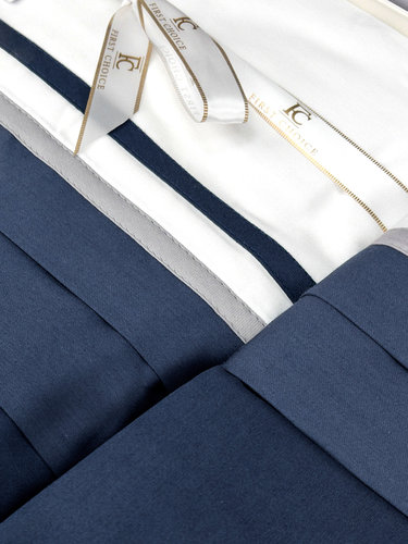 Постельное белье First Choice GROOVY хлопковый сатин делюкс denim евро, фото, фотография