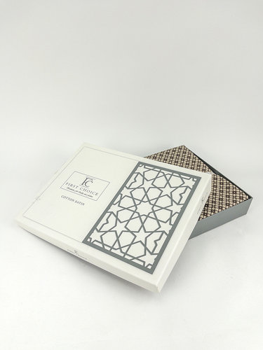 Постельное белье First Choice CALISTO хлопковый сатин soil евро, фото, фотография