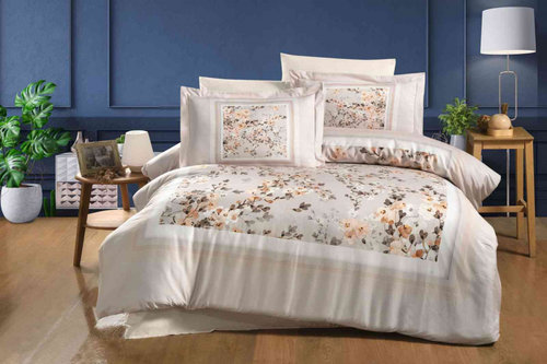 Постельное белье Ecosse SATIN DAISY хлопковый сатин евро, фото, фотография