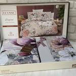 Постельное белье Ecosse SATIN MANOLYA хлопковый сатин евро, фото, фотография