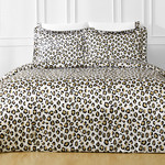 Постельное белье Tivolyo Home CHEETAH сатин, жатый шёлк евро, фото, фотография