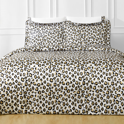 Постельное белье Tivolyo Home CHEETAH сатин, жатый шёлк евро, фото, фотография