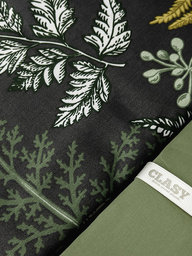 Постельное белье Clasy BOTANICA хлопковый сатин евро, фото, фотография