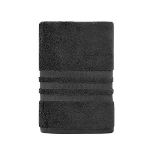 Полотенце для ванной Soft Cotton PREMIUM хлопковая махра антрацит 50х100
