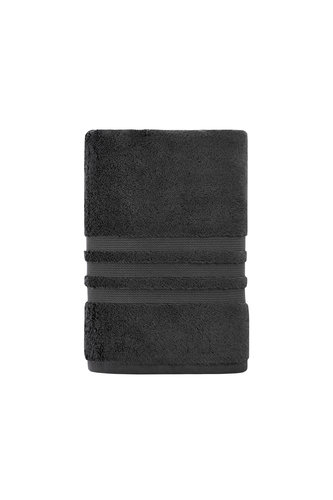 Полотенце для ванной Soft Cotton PREMIUM хлопковая махра антрацит 50х100, фото, фотография
