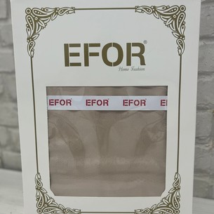 Скатерть прямоугольная Efor DORE жаккард капучино 160х220