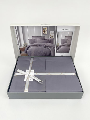 Постельное белье First Choice SNAZZY хлопковый сатин quick silver евро, фото, фотография