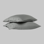 Наволочка Sarev MONOCHROME хлопковый сатин делюкс gray 50х70, фото, фотография