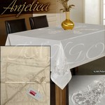 Скатерть Arya Angelica Кремовая 170 х 230 см, фото, фотография