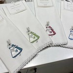 Кухонное полотенце Tivolyo Home BUNNY хлопковая вафля тёмно-зелёный 50х70, фото, фотография