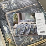 Постельное белье без пододеяльника с одеялом Madame Plumes ENCHANTED хлопковый сатин V11 евро, фото, фотография