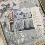 Постельное белье без пододеяльника с одеялом Madame Plumes ENCHANTED хлопковый сатин V14 евро, фото, фотография