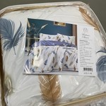 Постельное белье без пододеяльника с одеялом Madame Plumes ENCHANTED хлопковый сатин V18 евро, фото, фотография