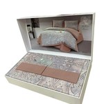 Постельное белье Madame Plumes IRIS хлопковый сатин делюкс V5 евро, фото, фотография