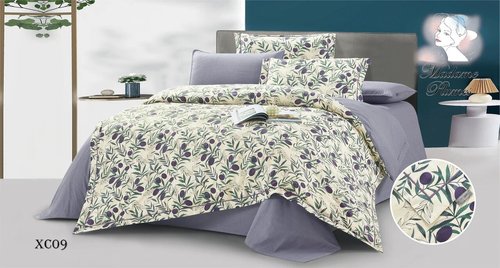 Постельное белье Madame Plumes LAVENDER хлопковый сатин делюкс V9 евро, фото, фотография