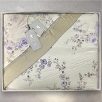 Постельное белье без пододеяльника с одеялом Madame Plumes SERENE тенсель V4 евро, фото, фотография