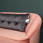 Декоративная подушка Sofi De Marko ВИВИАН антрацит 45х90, фото, фотография