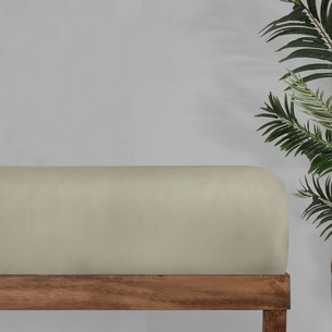 Простынь Sarev MONOCHROME хлопковый сатин делюкс beige 260х280