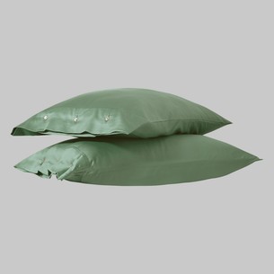 Наволочка Sarev MONOCHROME хлопковый сатин делюкс forest-green 50х70