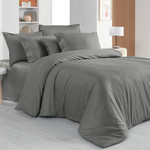 Пододеяльник Sarev MONOCHROME хлопковый сатин делюкс gray 200х220, фото, фотография