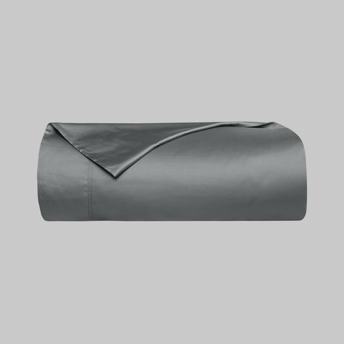 Пододеяльник Sarev MONOCHROME хлопковый сатин делюкс dark-gray 200х220, фото, фотография