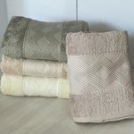 Набор полотенец для ванной 4 шт. Efor EMMA хлопковая махра 70х140, фото, фотография