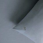 Простынь на резинке с наволочками Sarev NEW SLOW CITY хлопковый поплин mavi 100х200+40, фото, фотография