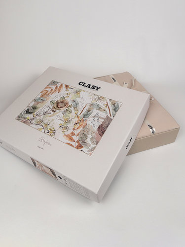 Постельное белье Clasy BETINA хлопковый ранфорс V1 евро, фото, фотография